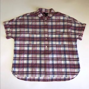 J Crew popover shirt, NWT size 12